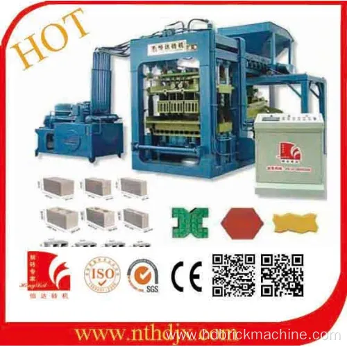 High Pressure Cement Concrete Block Forming Machine